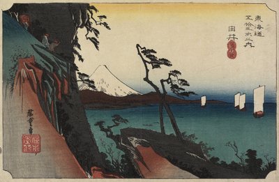 View of Arai by Utagawa Kunisada